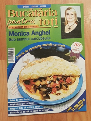 Revista Bucataria pentru toti Nr. 8 August 2004 foto