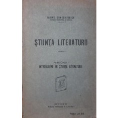 STIINTA LITERATURII