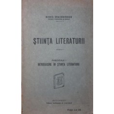 STIINTA LITERATURII