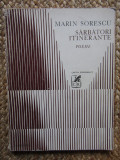 Marin Sorescu - Sarbatori itinerante (Editie princeps), 1978