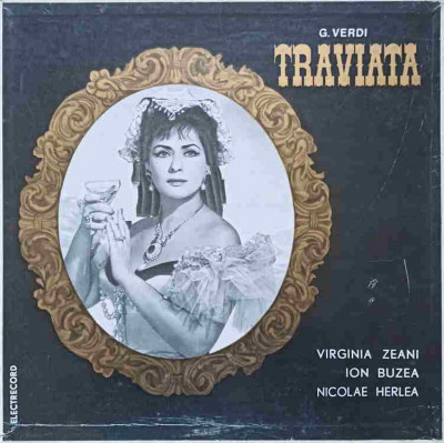 Disc vinil, LP. TRAVIATA. SETBOX 3 DISCURI VINIL-G. VERDI foto