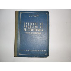 Culegere De Probleme De Electrotehnica - H. Albert , Ion S. Antoniu , 20754