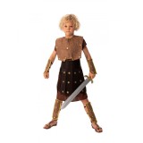 Costum razboinic roman deluxe pentru baiat 5-6 ani 104-116 cm