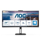 Monitor AOC CU34V5CW/BK 34&quot; 100 Hz 60 Hz