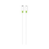 Cablu Date si Incarcare USB Type-C la Lightning Goui Classic, 1 m, Alb G-CLASSICC94_W