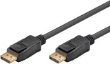 Cablu DisplayPort 1.2 tata - DisplayPort tata 2m 4K Ultra HD 2160p 60Hz negru Goobay 49959