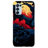 Husa compatibila cu Oppo A73 model Death forest, Silicon, TPU, Viceversa, Transparent, Carcasa