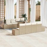 VidaXL Set de canapele pentru grădină 7 pcs Bej, crem 100 x 55 x 73 cm