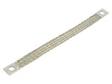 Trese bandă de &icirc;mpăm&acirc;ntare 16mm&sup2; - L: 200mm, &Oslash;1: 9mm, &Oslash;2: 9mm
