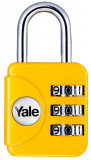 Yale YP1/28/121/1 lacăt Yale YP1/28/121/1 lacăt, lacăt, de călătorie, de combinație, galben, Slovakia Trend