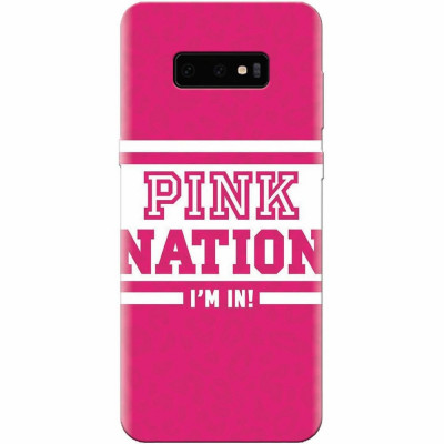 Husa silicon pentru Samsung Galaxy S10 Lite, Pink Nation foto