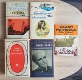 5x CEZAR PETRESCU: Apostol/La Paradis General/&Icirc;ntunecare /Aurul /Calea Victoriei