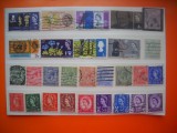 HOPCT LOT NR 647 ANGLIA UK -28 TIMBRE VECHI-STAMPILAT