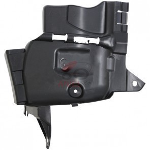 Scut motor Dacia Logan 10.2012-, Sandero 10.2012- , partea Fata Stanga , Lateral, Polietilena, 638302752R foto