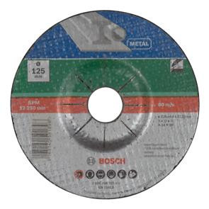 Disc de slefuire BOSCH pentru metal, centru ingropat ,D 125 mm ,grosime 6 mm