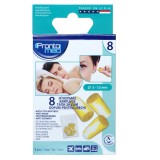 Dopuri pentru Urechi Pronto Med, Set 8 Bucăți, Diametru 5-12mm, Galben, Oem