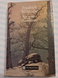 Așa grăit-a Zarathustra