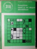 CUNOSTINTE VECHI SI NOI DESPRE DIVIZIBILITATE-DUMITRU VIOREL GEORGE-226688