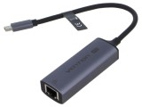 Adaptor USB la Ethernet VENTION CFTHB 10/100/1000/2500Mbps Aluminiu Gri