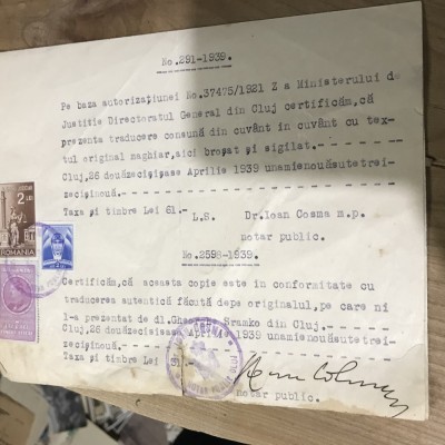 OBCT1 Timbre fiscale Stampilate foto