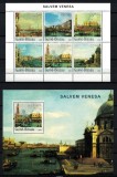 GUINEEA-BISSAU 2003 - Picturi Venetia / set complet MNH - bloc+colita