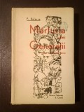 F. Aderca / Felix Aderca (semnătură) - Mărturia unei generații (măști de Marcel Iancu, Naționala S. Ciornei, 1929)