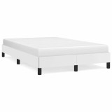 Cumpara ieftin Cadru de pat, alb, 120x200 cm, piele ecologica