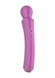 Vibrator The Curved Wand, 10 Moduri Vibratii, 3 Viteze, Silicon, USB, Roz, 27 cm