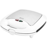 Cumpara ieftin RESIGILAT - Sandwich-maker ECG S 399 3in1, alb, 700W, 3 tipuri de placi detasabile