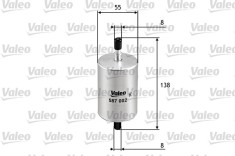VALEO 587002 filtru combustibil