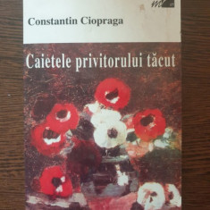 Constantin Ciopraga - Caietele privitorului tacut