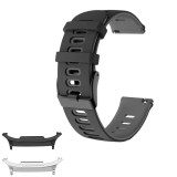 Curea din silicon compatibila cu Samsung Galaxy Watch9 40mm, Sable Black