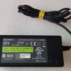 Incarcator laptop Sony 20V 2.5A AC-S20RDP- 45W - poze reale