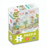 Ema si Eric in parc: Puzzle