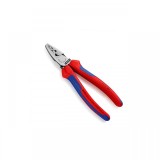 Cleste pentru sertizat mansoane (FERULE) izolate/neizolate 0,25 - 16,0 mm2, 180 mm, Knipex