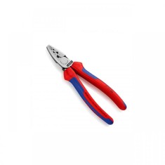 Cleste pentru sertizat mansoane (FERULE) izolate/neizolate 0,25 - 16,0 mm2, 180 mm, Knipex
