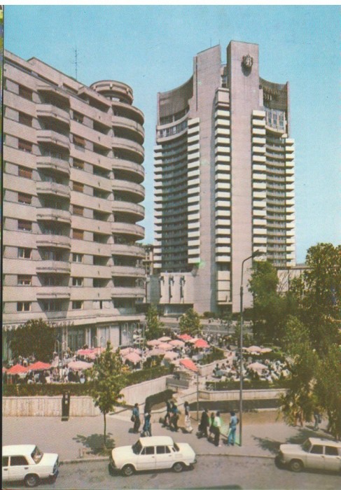 CPI B13442 CARTE POSTALA - BUCURESTI, HOTEL INTERCONTINENTAL