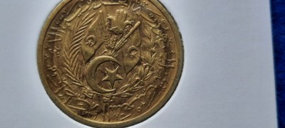 ALGERIA 20 CENTIMES 1964 foto