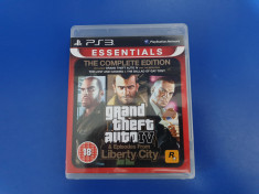 Grand Theft Auto (GTA): IV The Complete Edition - joc PS3 (Playstation 3) foto