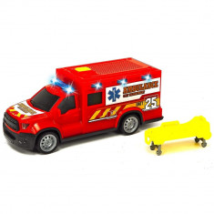 Masina ambulanta Dickie Toys City Ambulance Unit 25 cu accesorii foto