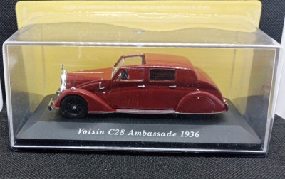 Macheta Voisin C28 Ambassade - Ixo/Altaya 1/43 foto
