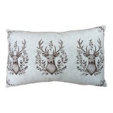 Cumpara ieftin Fata perna Reni textil bej maro 30x50 cm