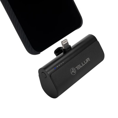 Baterie Externă Tellur PD203 5000mAh, PD20W, Lightning foto