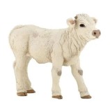 Figurina Papo Prietenii de la ferma - Vitel Charolais