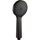 Para de dus Idrobric Vogue, ABS, 1 functie, anti-calcar, 100 mm, garnitura pentru economia de apa (limitator de debit 9 l/min.), conexiune 1/2&rdquo;, neagr