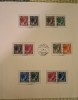 Luxembourg document tip mapa1944 - ducesa Charlotte, Stampilat