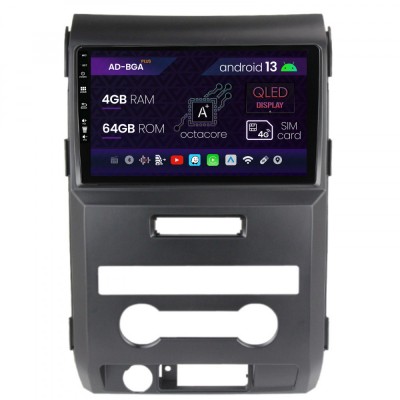 Navigatie Ford F150 (2008-2014), Android 13, A-Octacore 4GB RAM + 64GB ROM, 9 Inch - AD-BGA9004+AD-BGRKIT138 foto