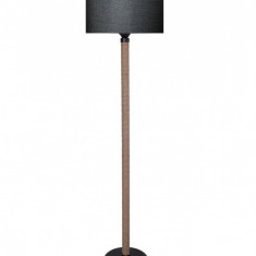 Lampadar Casa Parasio, 40x40x145 cm, 1 x E27, 60 W, negru metalic