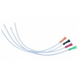 Catetere Unică Folosință Nelaton UNOMEDICAL 40cm, CH10 (Negru), Set 100 buc - Cateterizare Vezică Urinară Sterilă