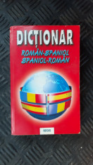 DICTIONAR ROMAN SPANIOL - SPANIOL ROMAN foto